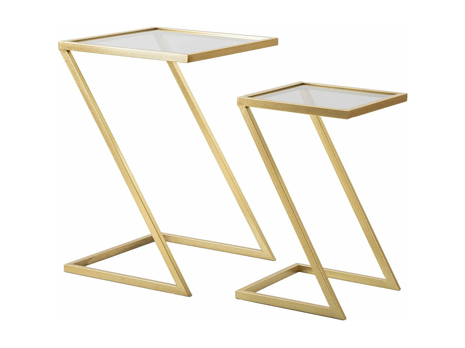 Ono salontafel, Lage salontafel, Tijdschriftenrek voor bank, Woonkamerplank, 40x40 h60 cm, Goud