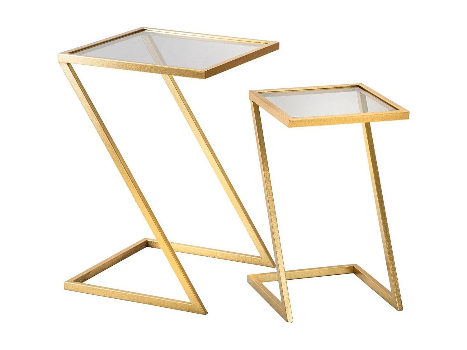 Tavolino da Salotto Ono, Cassetti, 40x40x60h cm oro