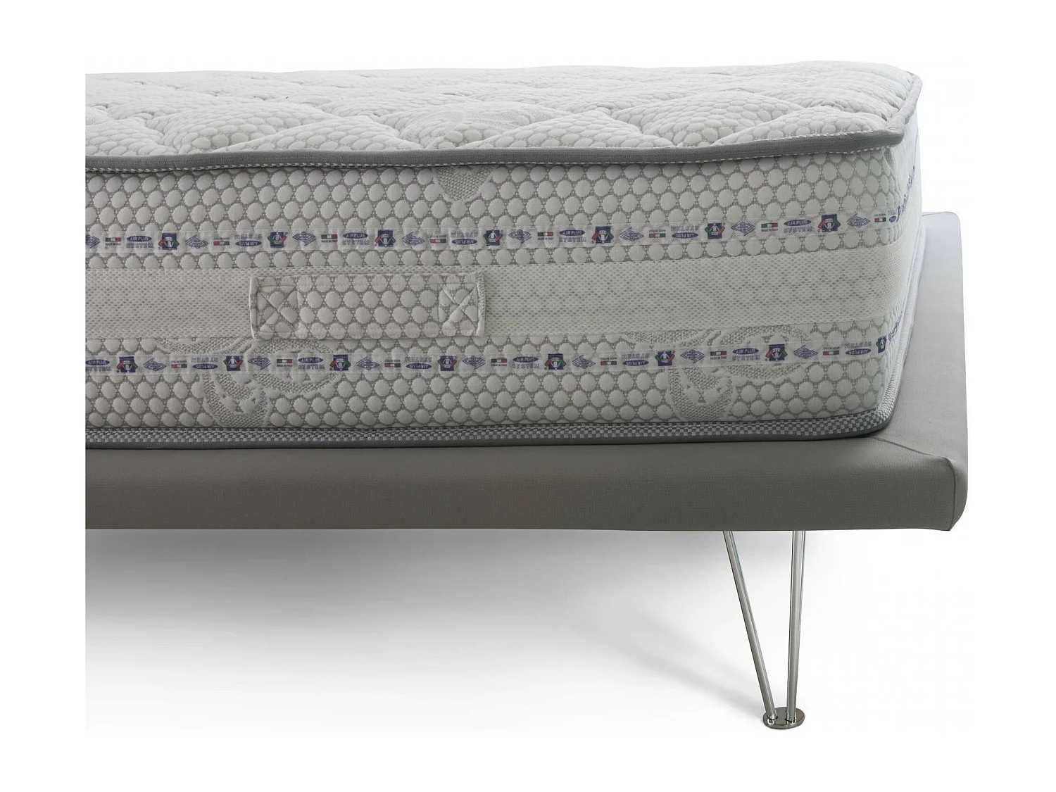 Matelas simple Dledr, matelas à mémoire de forme et à ressorts ensachés, 100% Made in Italy, anti-acariens et hypoallergénique, 80x200h26 cm
