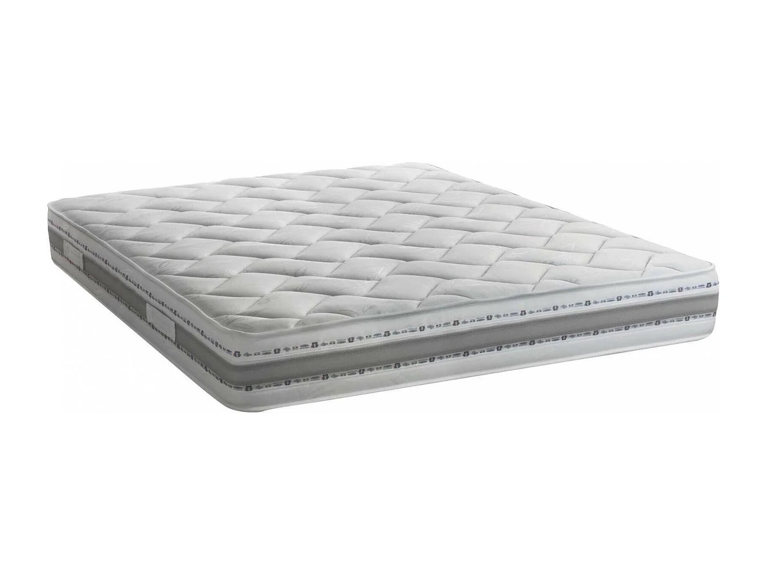 Dfiorio dubbele matras, uitneembaar traagschuim en waterschuimmatras, 100% Made in Italy, anti-mijt en hypoallergeen, 120x190h21 cm