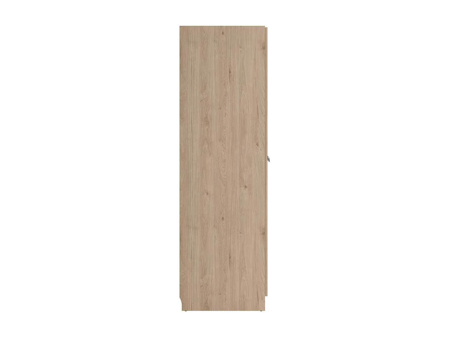 Grande Garde-robe Dserr, Meubles de chambre, Penderie de plain-pied, Placard à vêtements, 196x62 h200 cm, Chêne clair