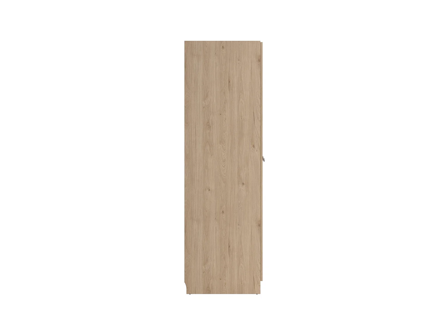 Grande Garde-robe Dserr, Meubles de chambre, Penderie de plain-pied, Placard à vêtements, 196x62 h200 cm, Chêne clair