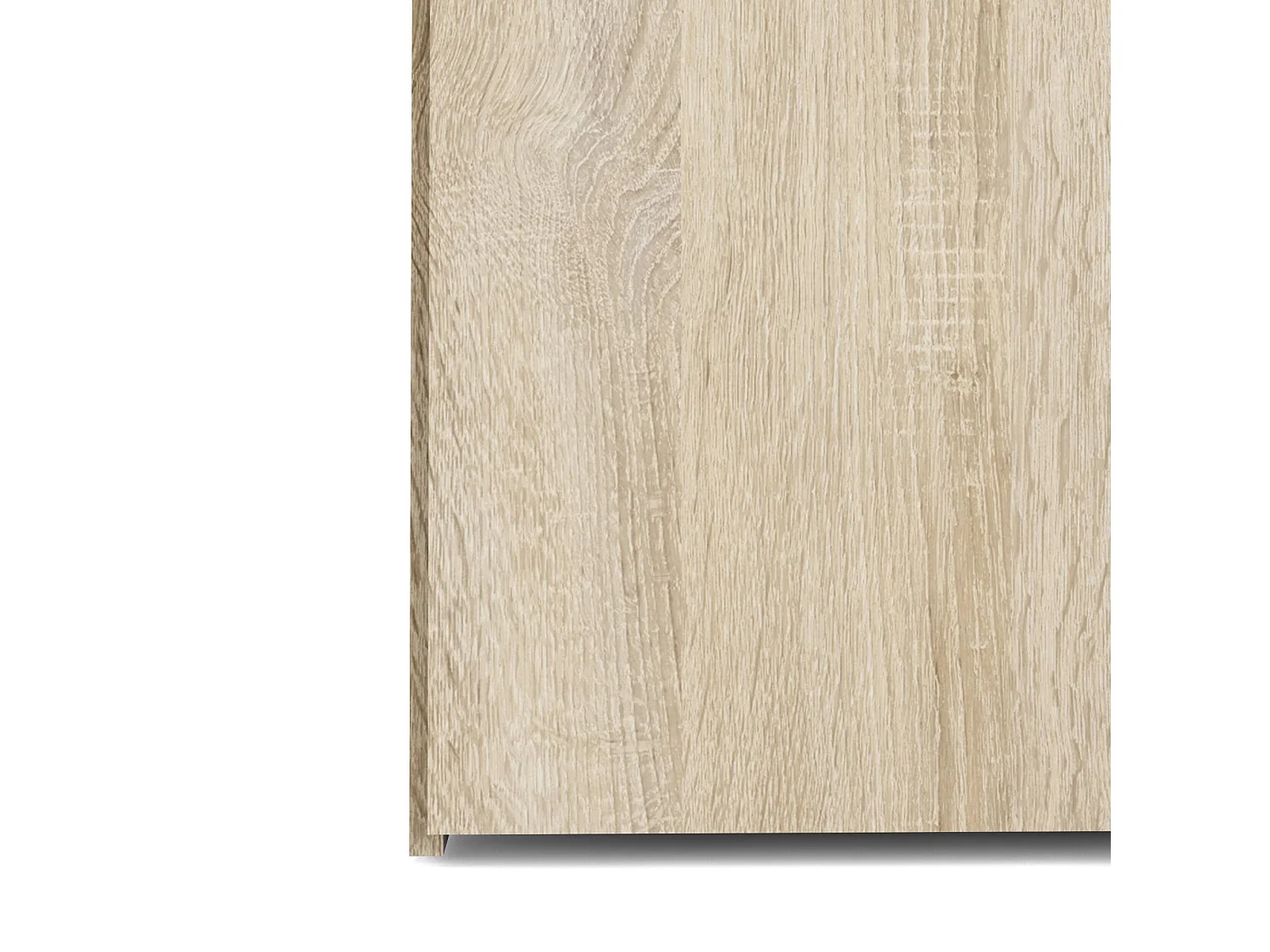 Guardaroba 3 Ante Aquilone, 3 Cassetti, 49.5x115.8 cm Marrone Quercia, Armadio Camera da Letto