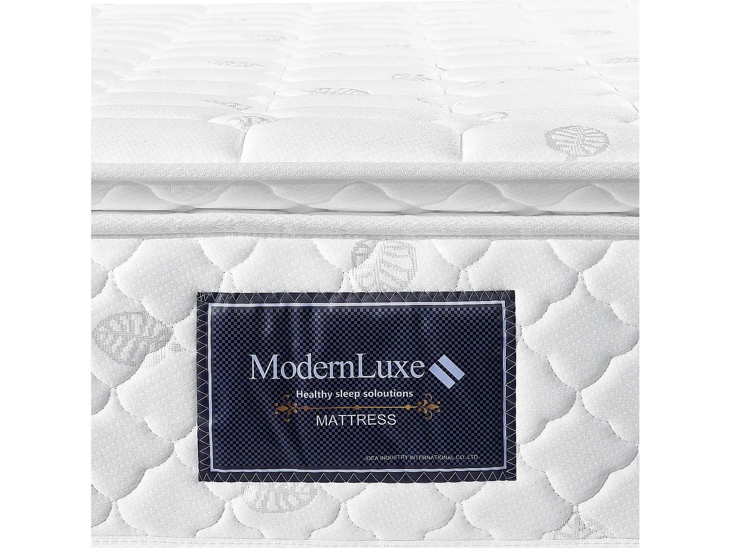 Lit rembourré hydraulique double 140x200 cm, cadre métal avec sommier, rangement, coton gris, avec matelas