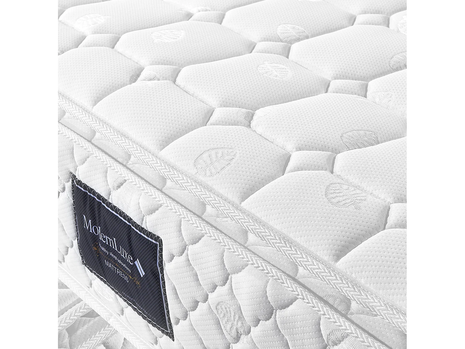 Lit rembourré hydraulique double 140x200 cm, cadre métal avec sommier, rangement, coton gris clair, avec matelas