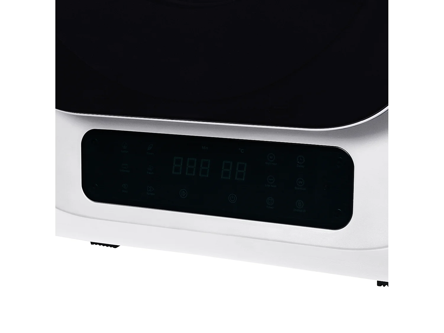 Asciugatrice 3 kg con 6 funzioni - Protezione surriscaldamento - Bianco