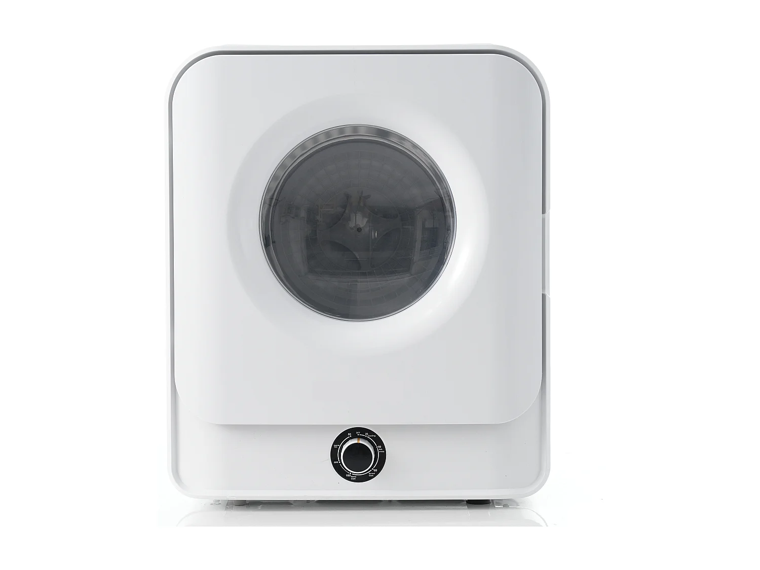 Asciugatrice 3 kg con 5 programmi - Protezione contro il surriscaldamento - Bianco