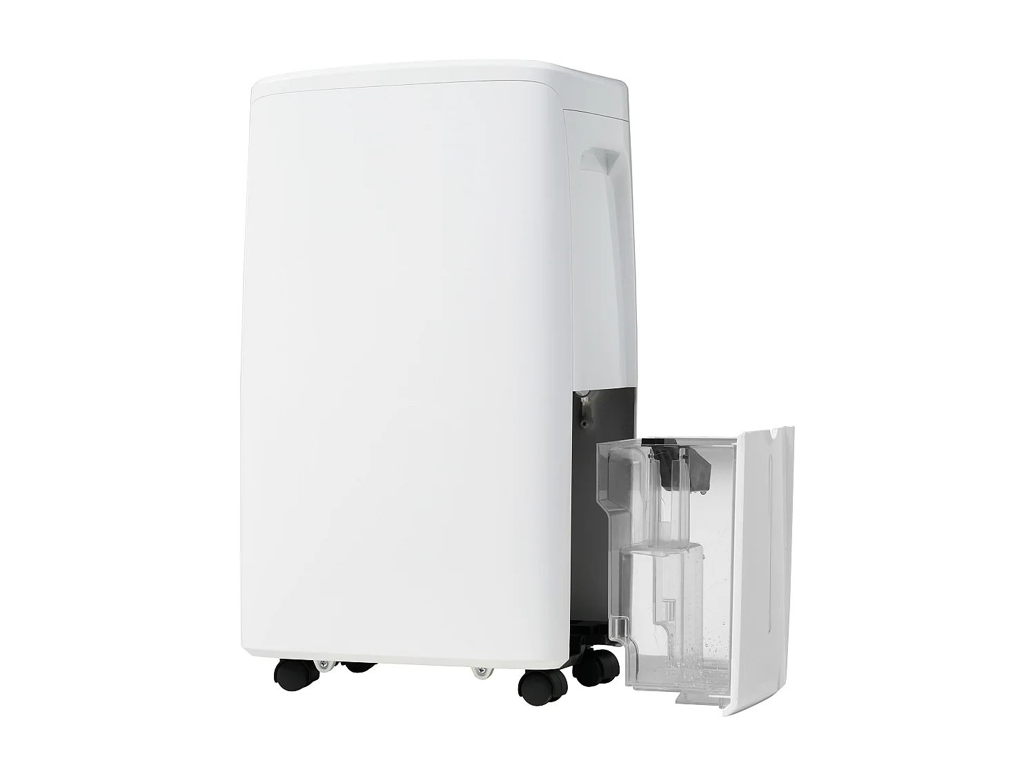 Deshumidificador de 12 L con depósito de agua de 1,5 L - Pantalla LED y temporizador de 24 h - Blanco