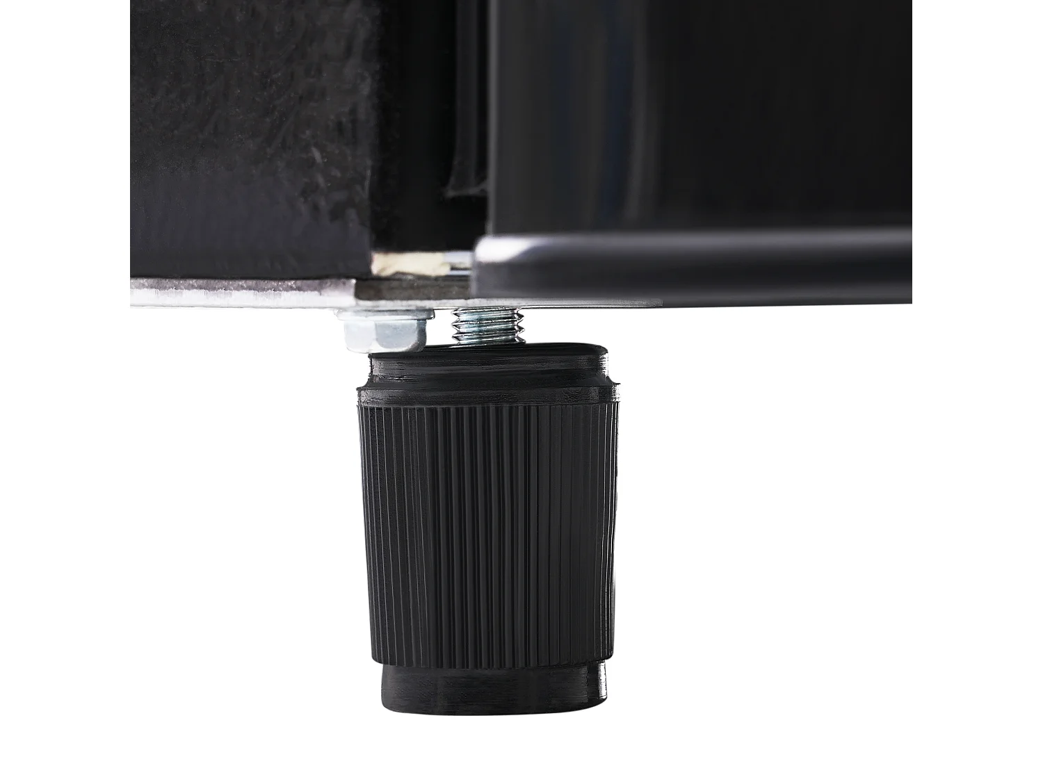 Réfrigérateur style rétro de 72 L avec LED - congélateur de 21 L -Noir