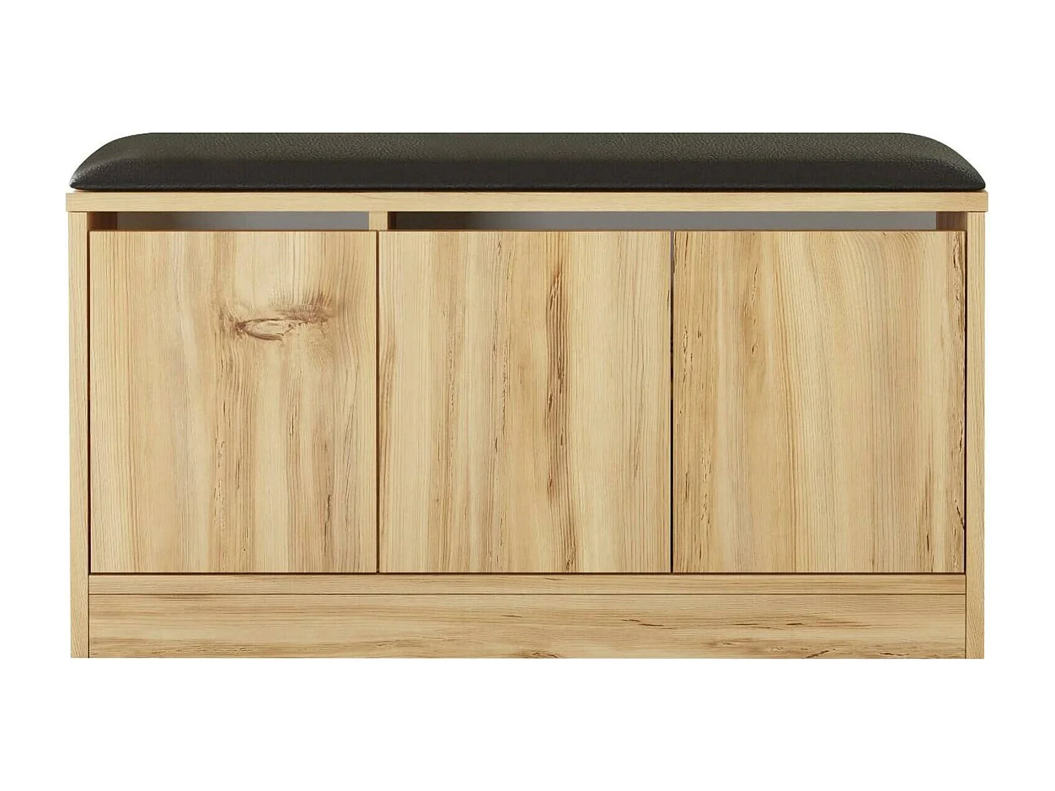 Armoire à Chaussures Arganetta, un Étagère, 35.5x89.6x45.8h cm Chêne Brun, Meuble à Chaussures