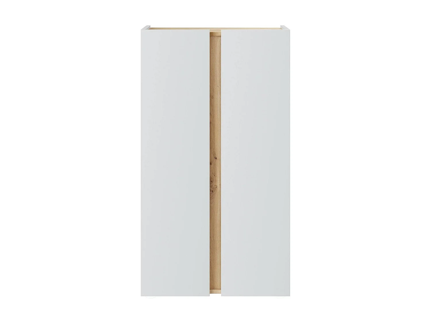 Schuhschrank Gotto, 6 Böden, 35x56,5x102h cm Weiß, Schuhregal
