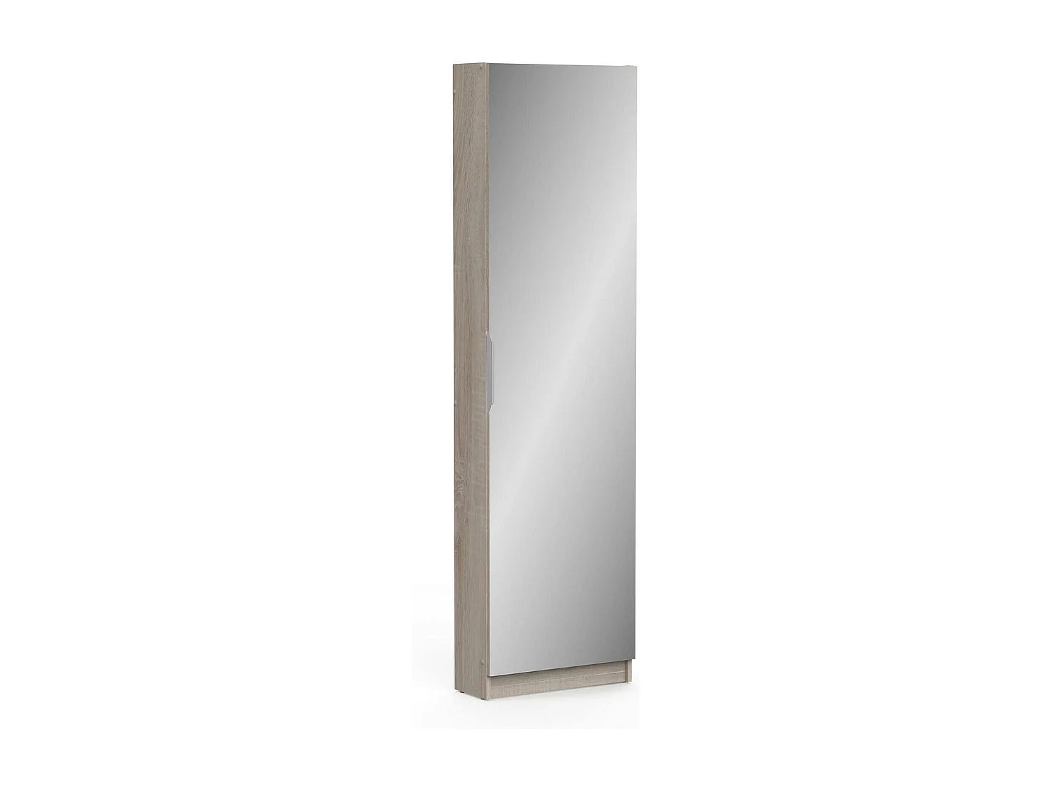 Schuhschrank Baucina, 12 Paar, 20x50x180,5h cm Eichenbraun, Schuhmöbel