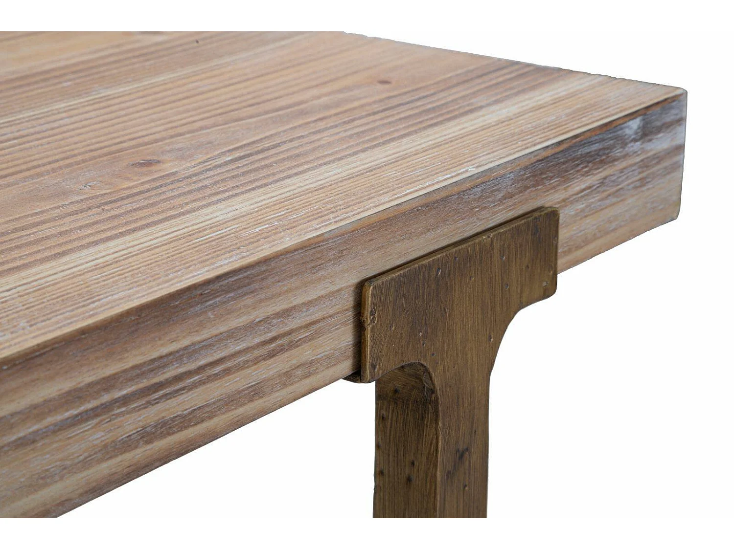 Table fixe Kazimir, Etagère de cuisine, Consolle à manger, Table rectangulaire fixe, Or et Marron, 80x80 h76 cm