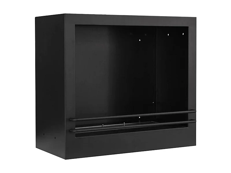 Camino a Bioetanolo Teguci, Capacità 1,8 lt Made in Italy, 28x58x52h cm Nero