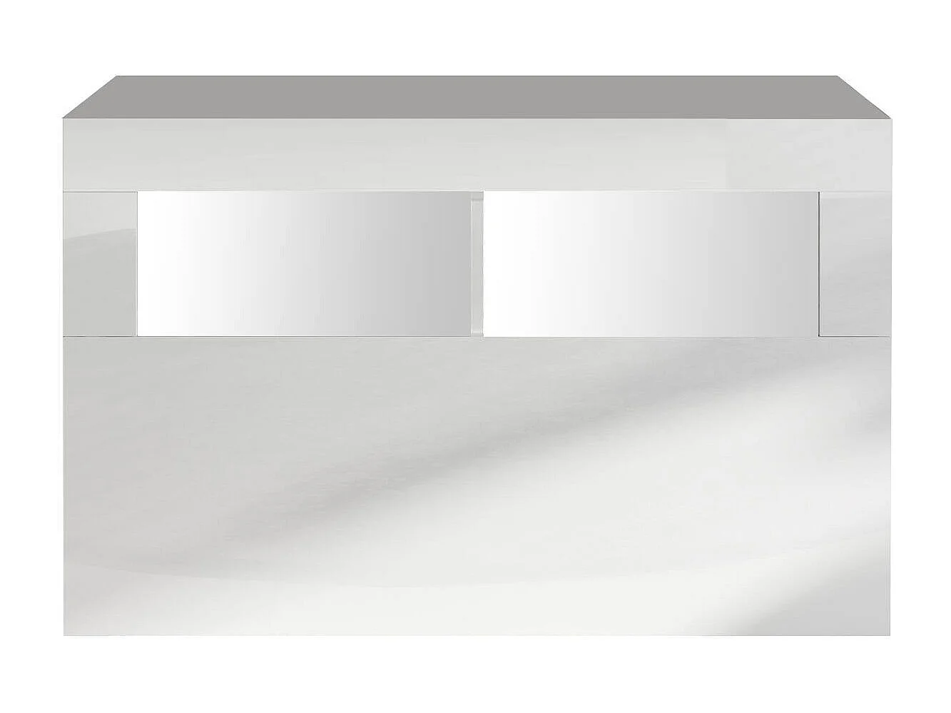 Schuhregal Bernardin, ein Regal Made in Italy, 35x91x57h cm Hochglanz Weiß, Schuhschrank