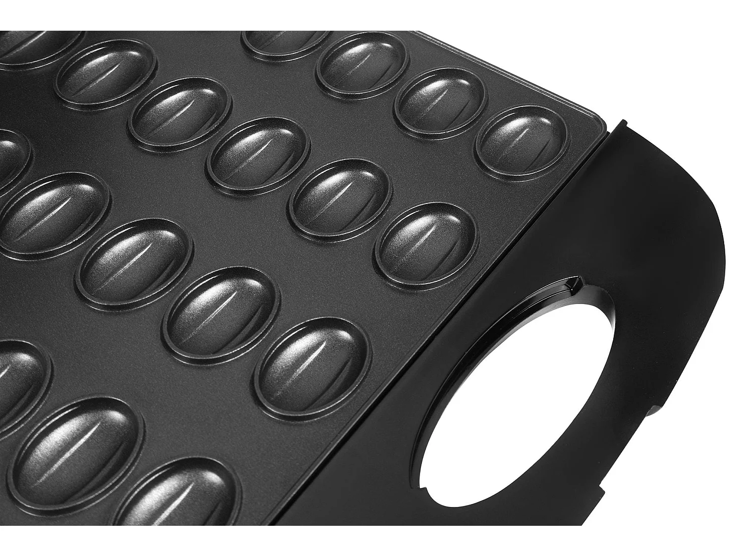 Gofrera Eléctrica XL 1400W Para Galletas En Forma De Cacahuate