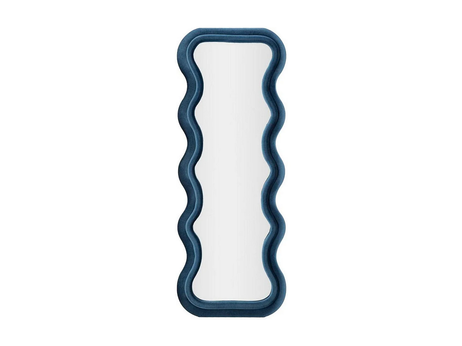 Specchio Allen, Materiale Struttura in Tessuto, 6x160h cm blu