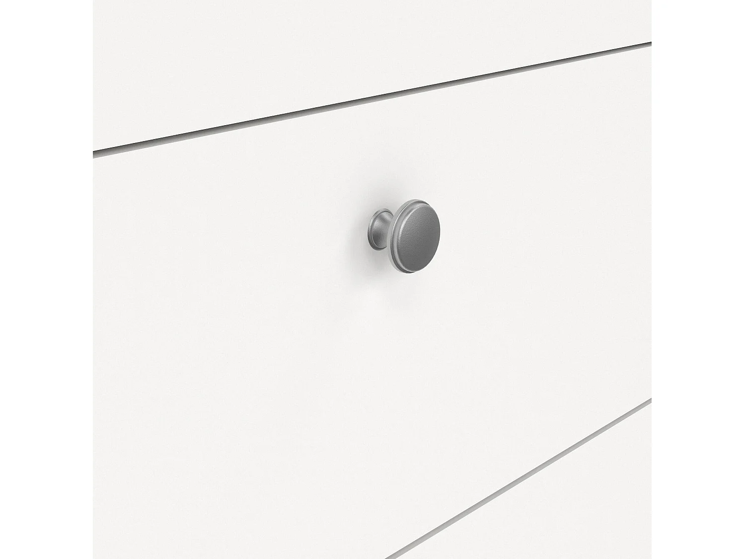 Buffet Dsaracc, Buffet du salon, Commode de salon, Garde-manger de cuisine, 151x38 h80 cm, Blanc