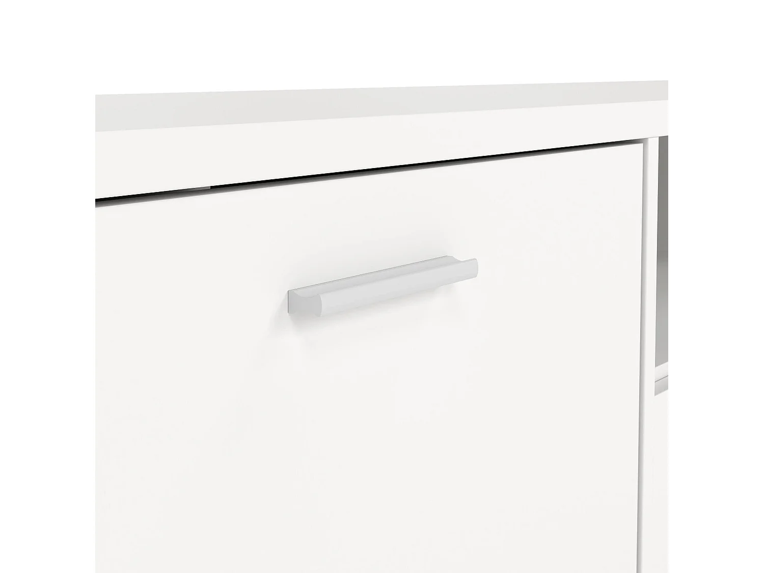 Móvel TV Dtinagli, Aparador sala, Armário baixo para TV, Base de parede equipada, 177x40 h38 cm, Branco