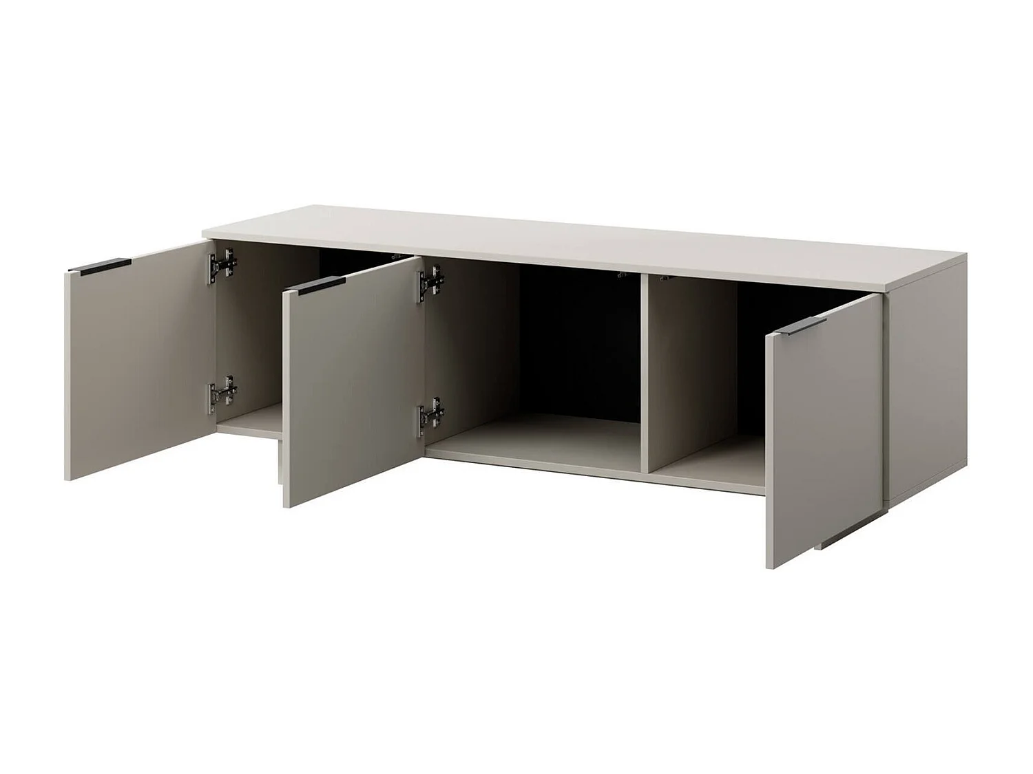 Mobile Porta tv Fundao, un Ripiano, 41.5x150x55h cm Beige