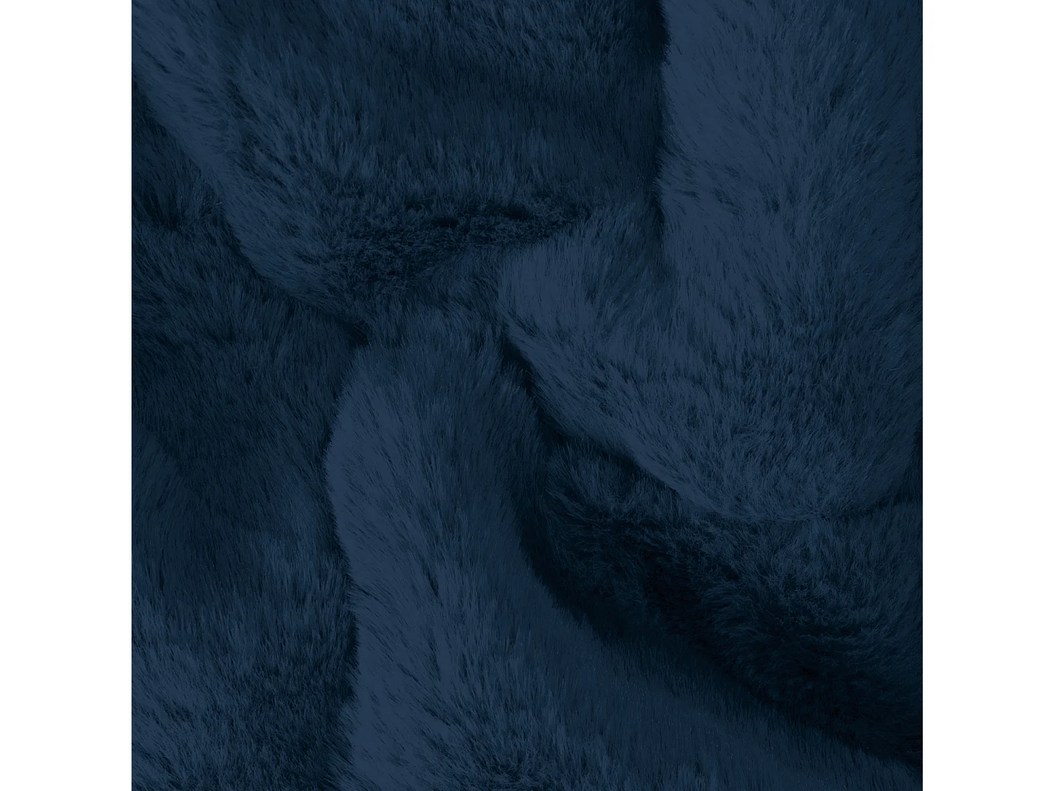 Manta plaid azul oscuro 130x170cm MINNOR - SACASA