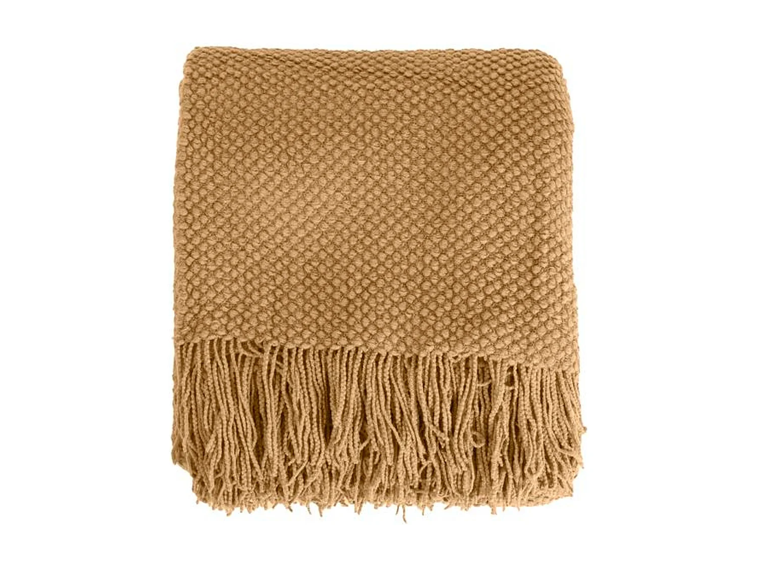 Braune Kuscheldecke 130x170cm DENARLA