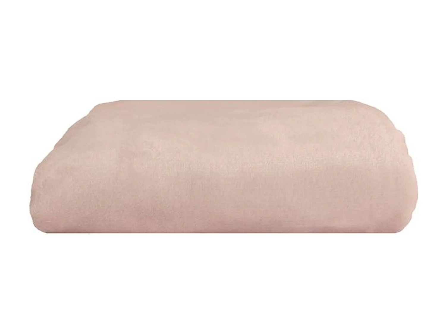 Manta plaid rosa palo 130x170cm FLANBERG - SACASA