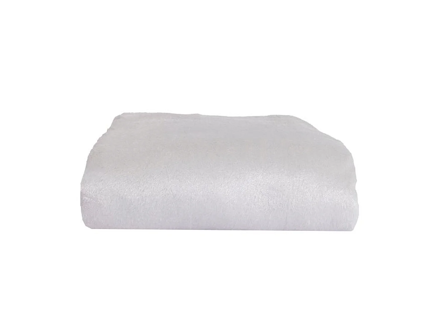 Manta plaid beige 130x170cm FLANBERG - SACASA