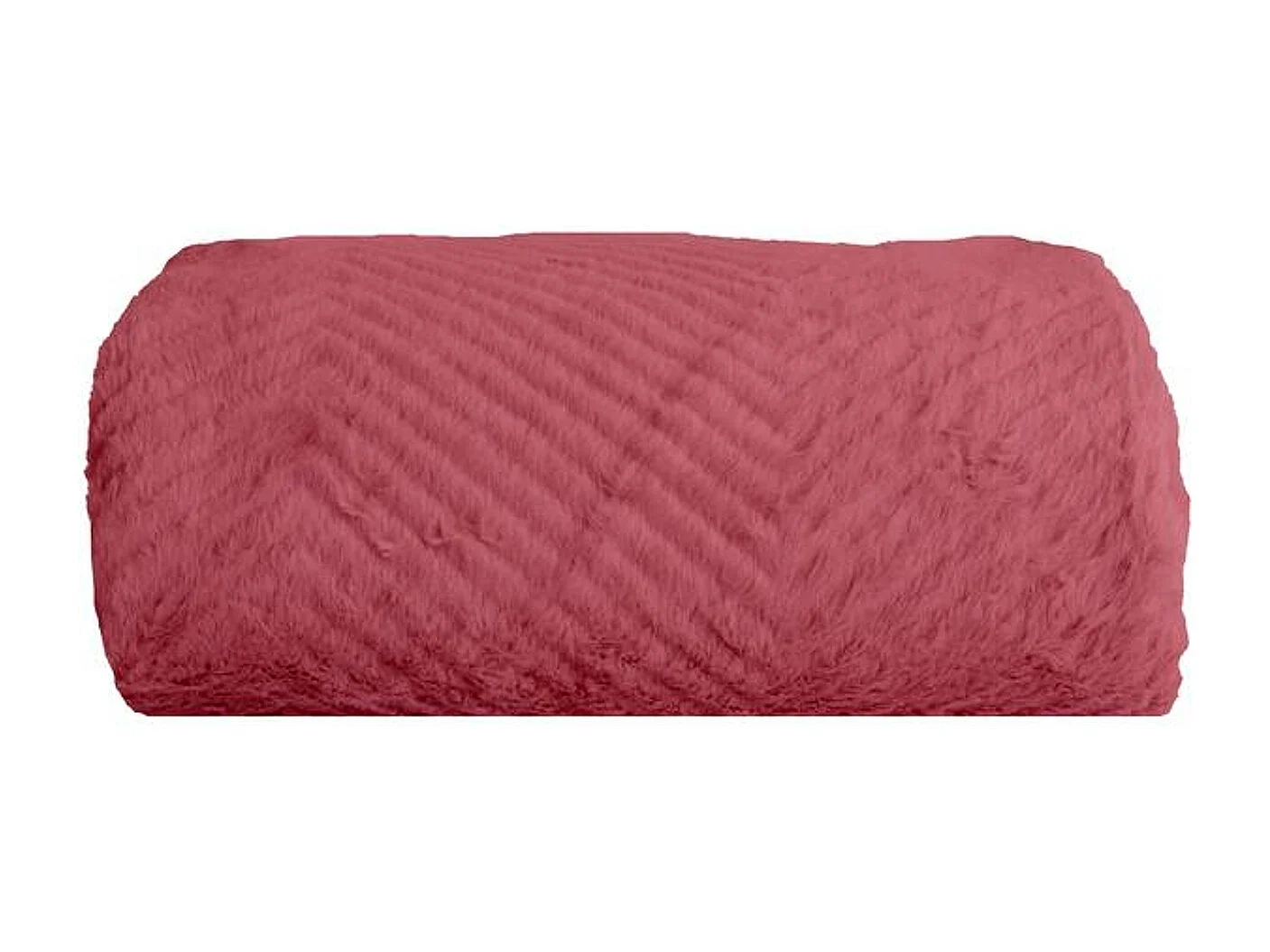 Manta plaid rosa frambuesa relieve espiga 130x170cm ARYNDAL - SACASA