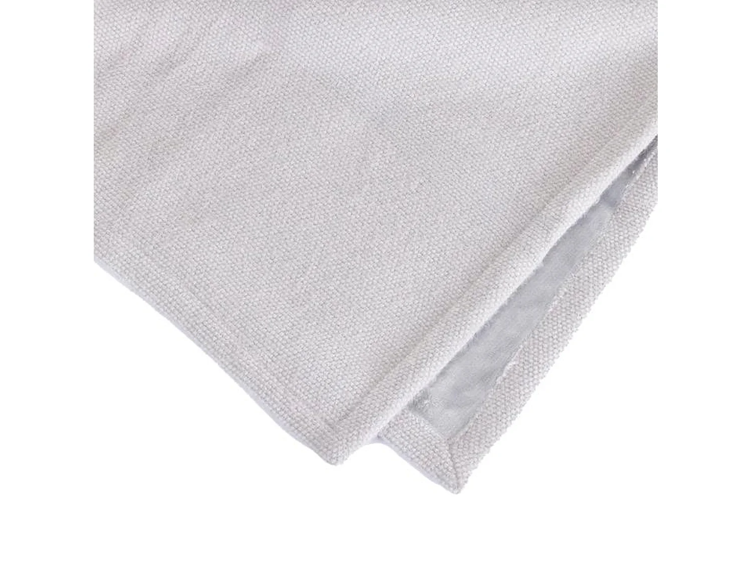 Manta plaid gris claro 130x170cm PANORA - SACASA