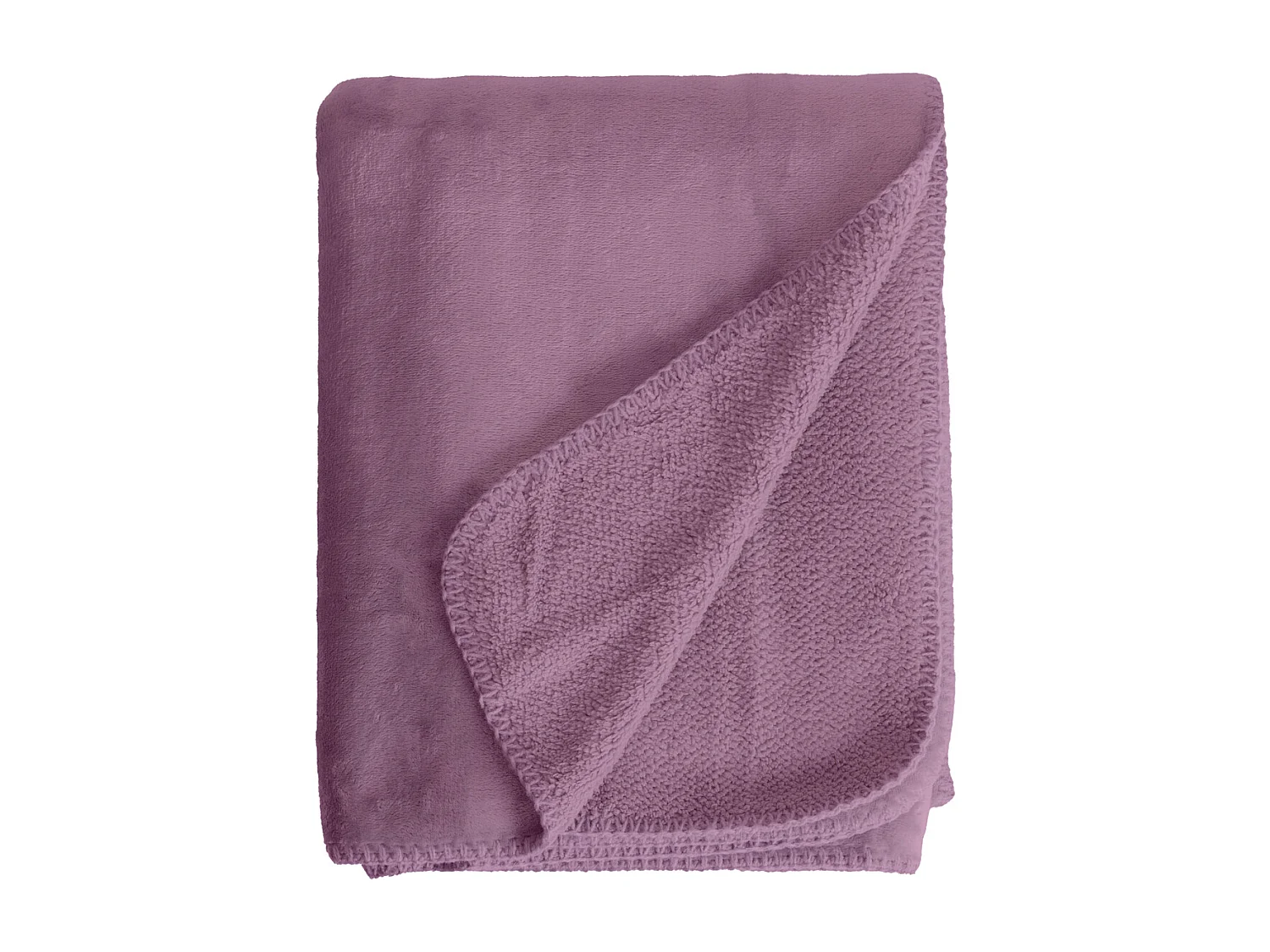 Manta plaid morado 130x170cm SMOOTIK - SACASA