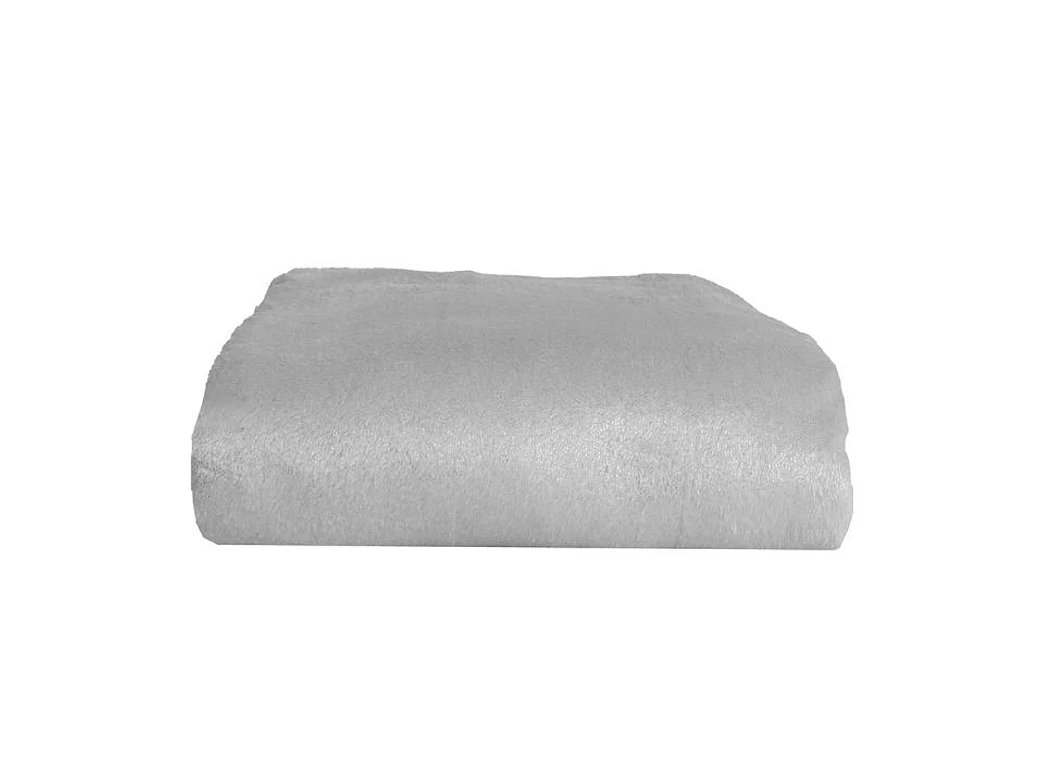 Manta gris plata 130x170cm FLANBERG - SACASA