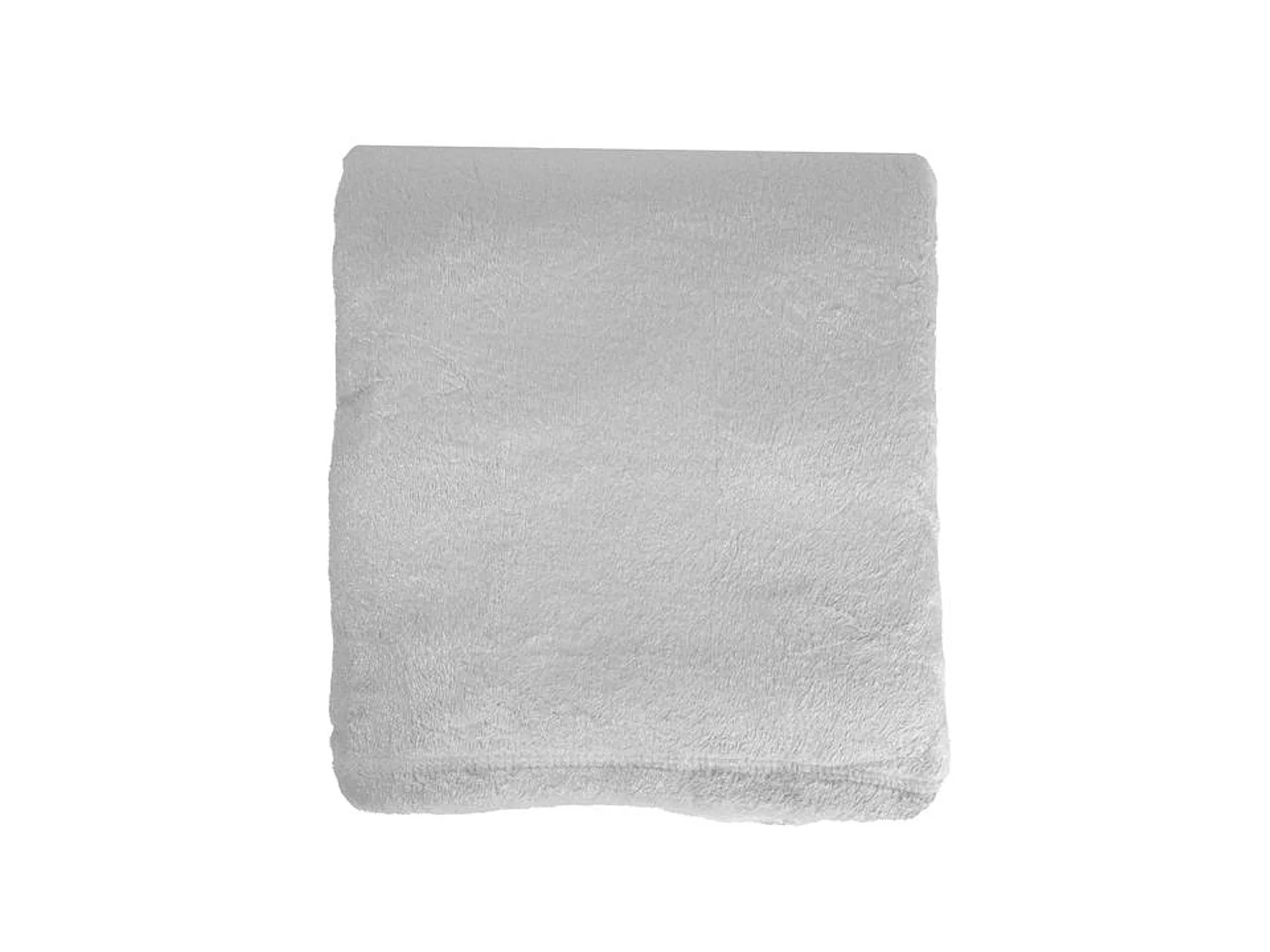 Manta gris plata 130x170cm FLANBERG - SACASA