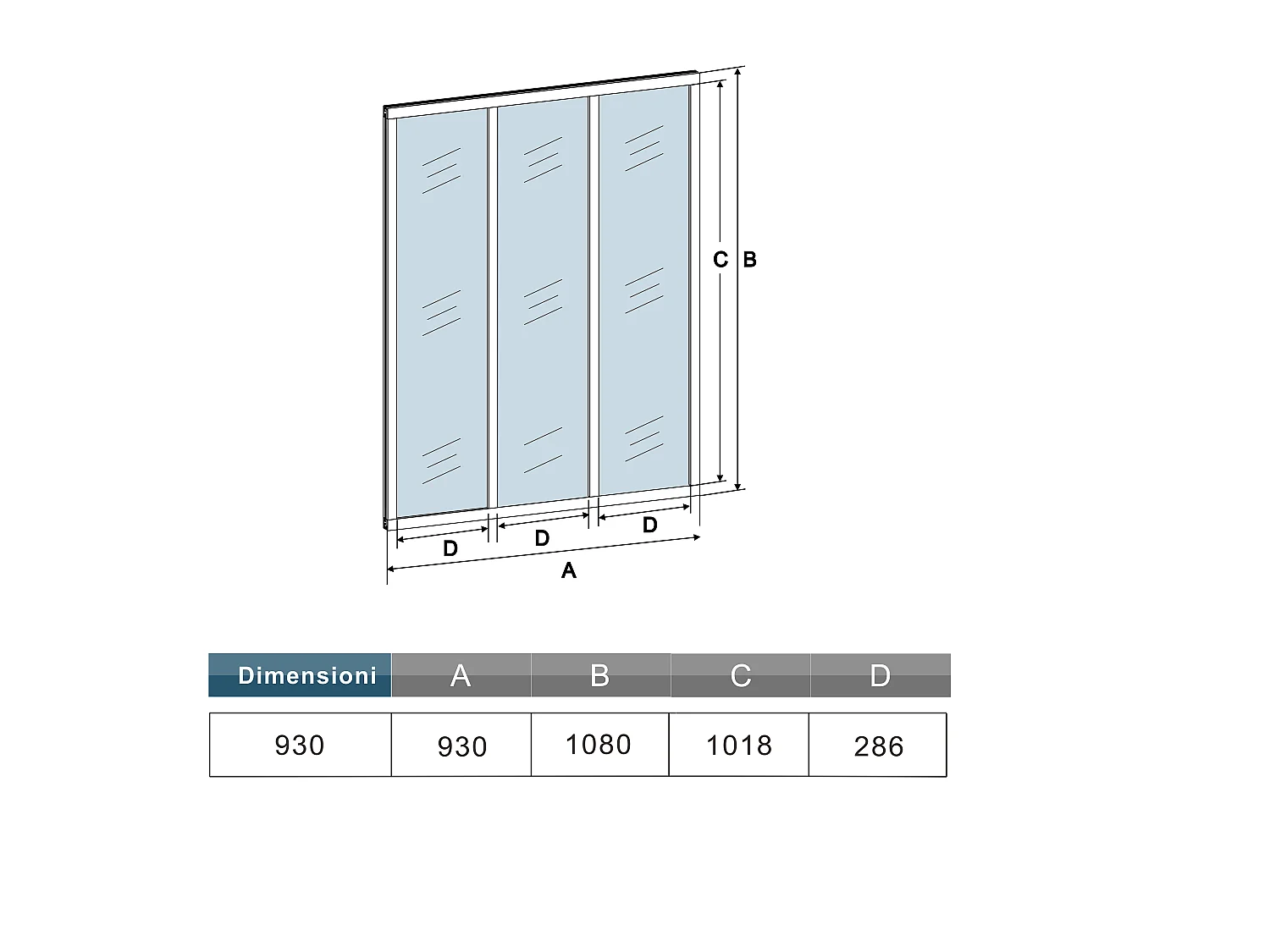 Verrière Atelier en aluminium noir mat 93x108cm - Kit COMPLET 3 carreaux avec profilé de finition latérale pour installation sur 3 murs