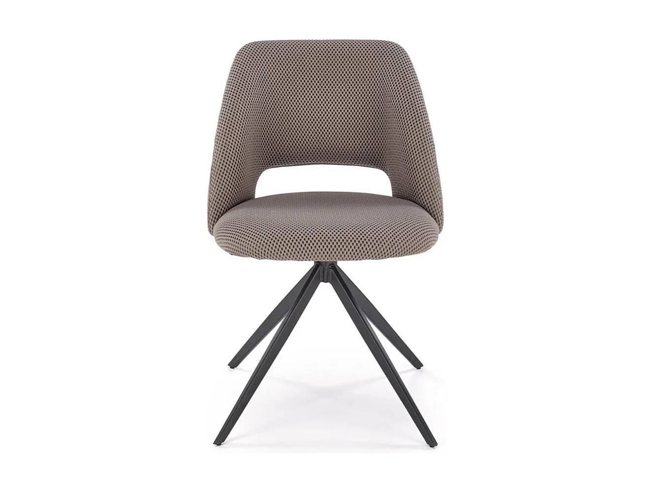 Chaise grise design pivotante a 180° Danilo