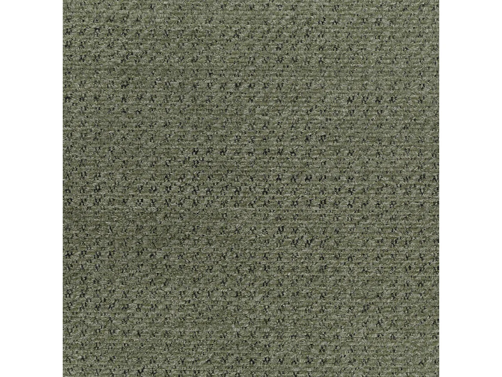 Divano angolare con funzione letto e contenitore a U Ariel U, tessuto chenille Artico, Muschio