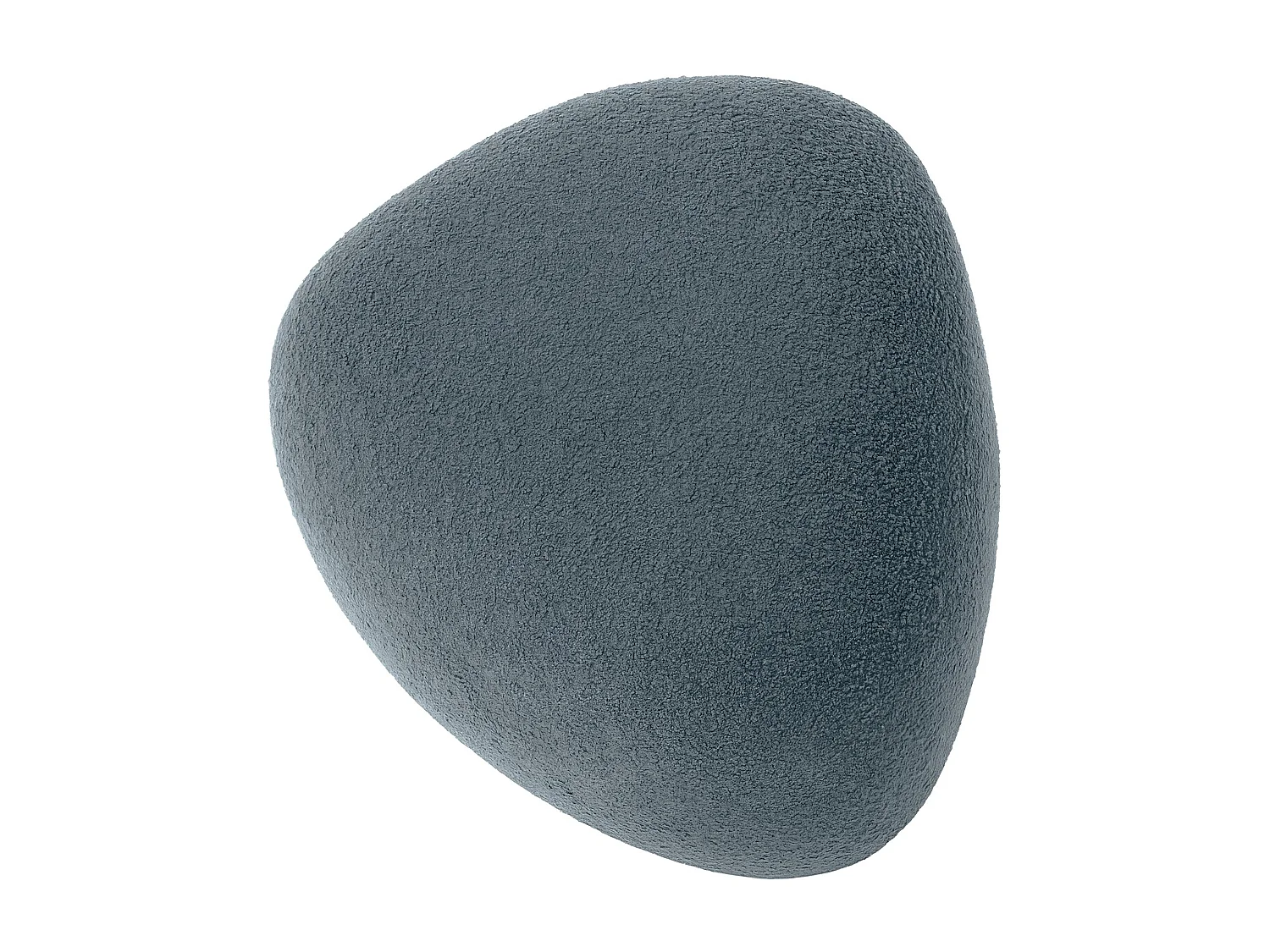 Tabouret - Tissu & Blanc - Gris foncé - Alfrisa