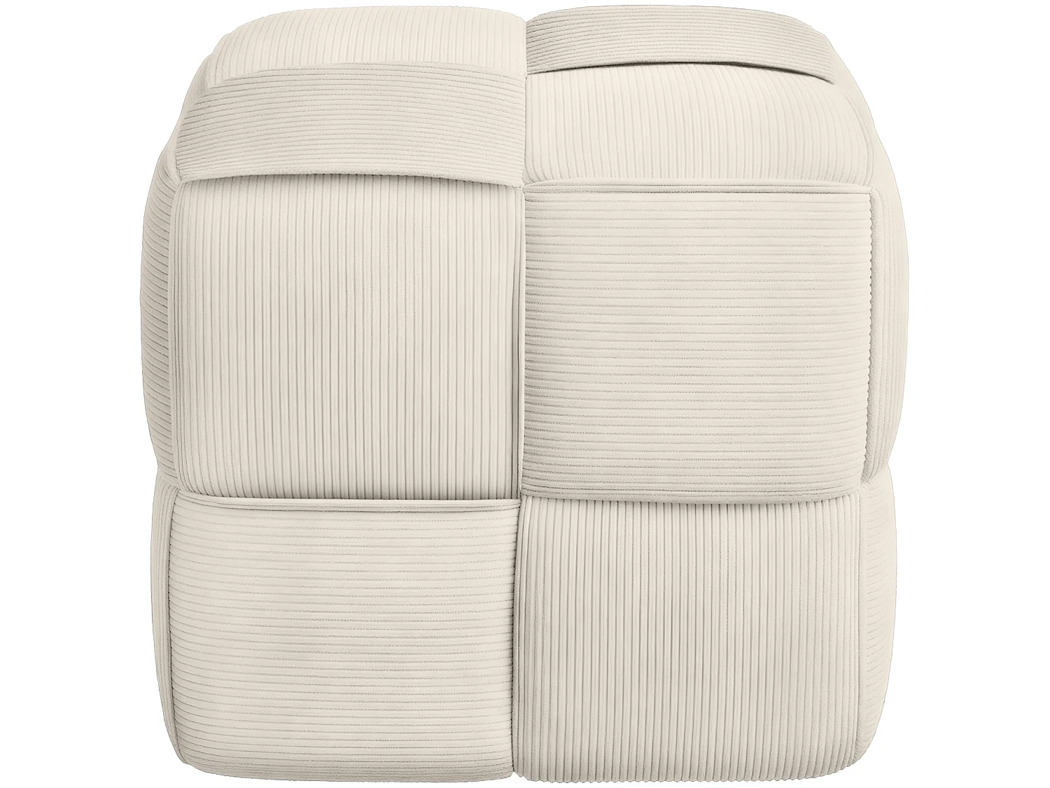 Tabouret - Cordon - Crème - Forinta