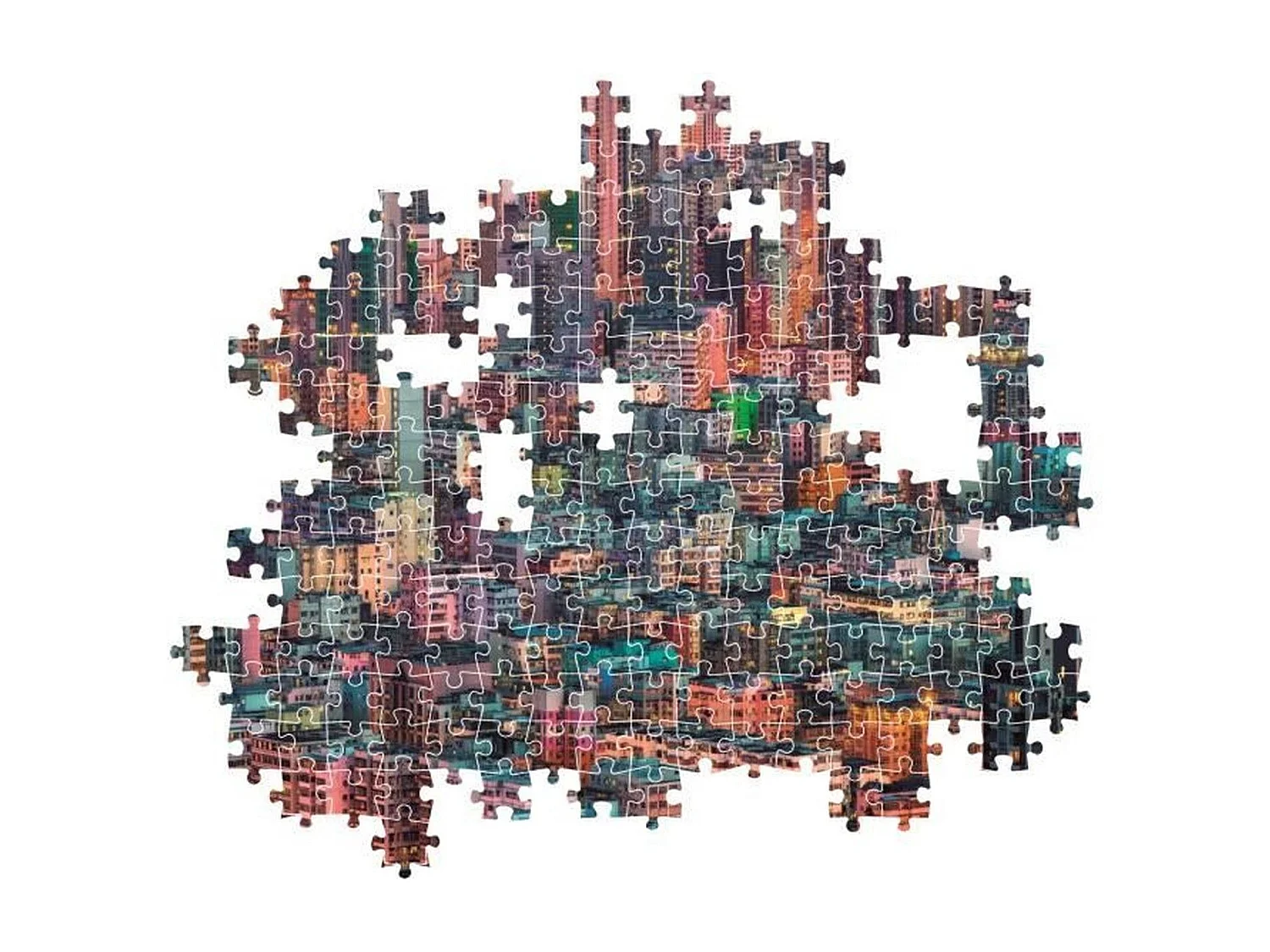 Rompecabezas de Hong Kong, la colmena, 1500 piezas