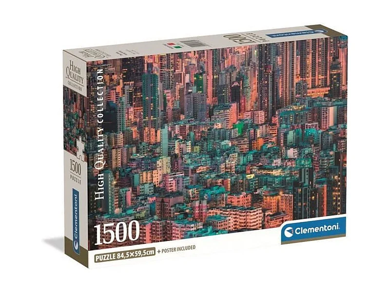 Rompecabezas de Hong Kong, la colmena, 1500 piezas