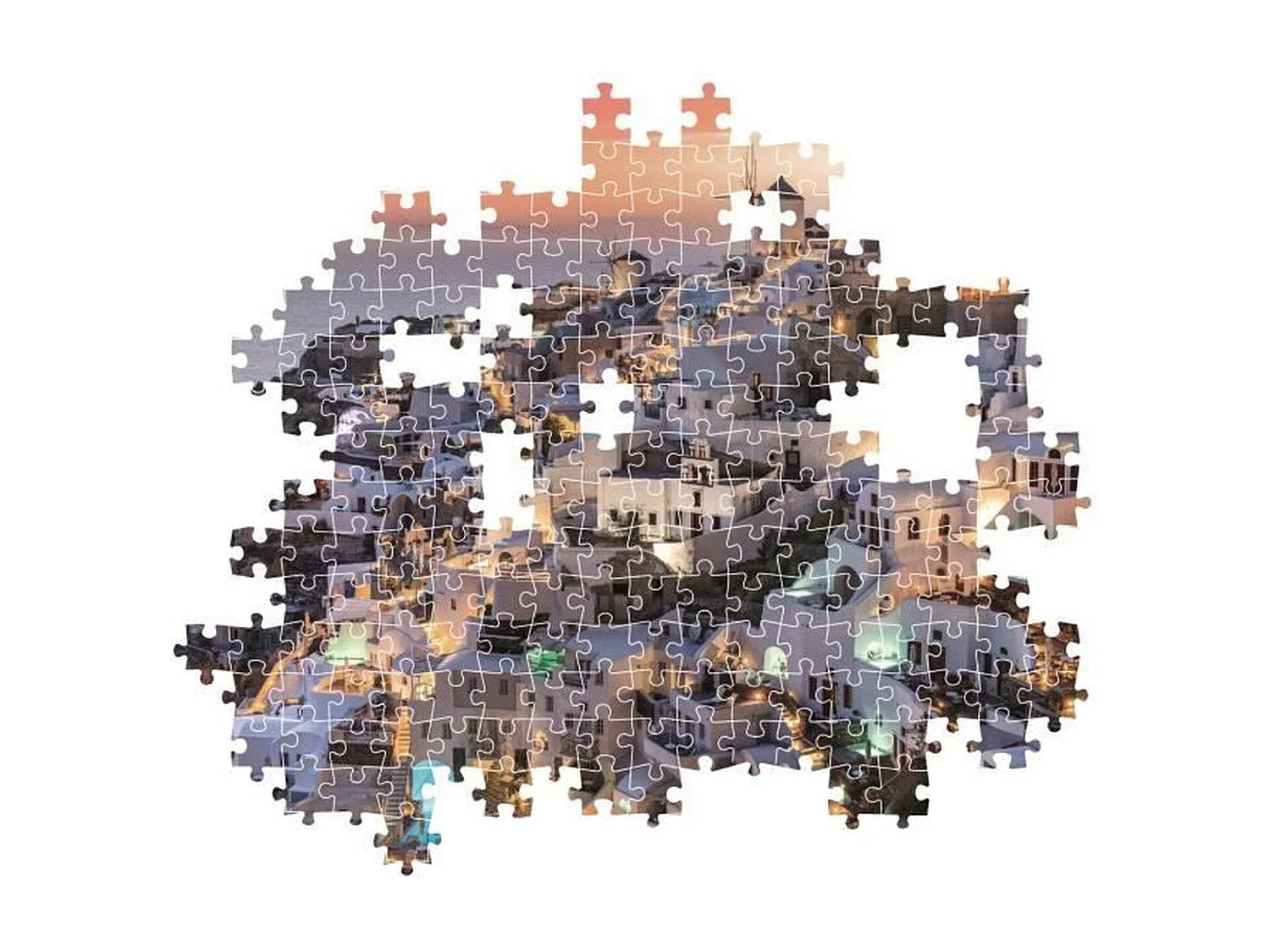 Rompecabezas de 1000 piezas Sombras de Santorini