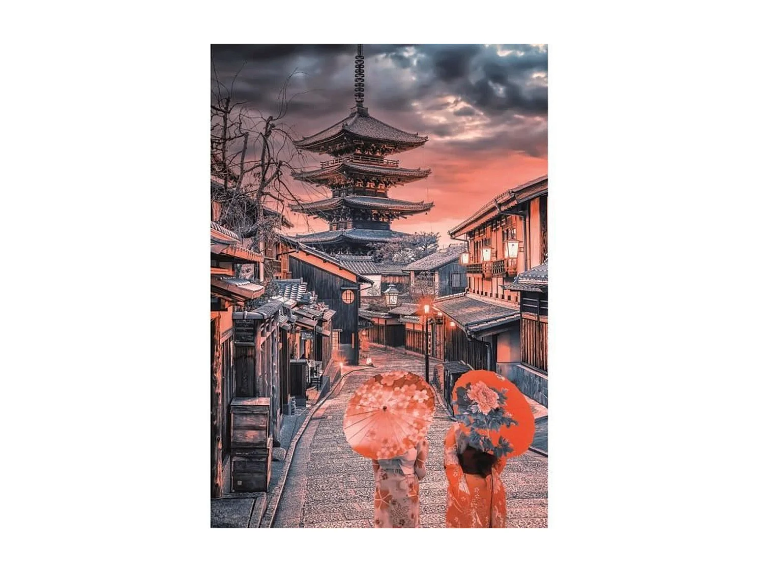 Rompecabezas Vespertino de Kioto, 500 piezas