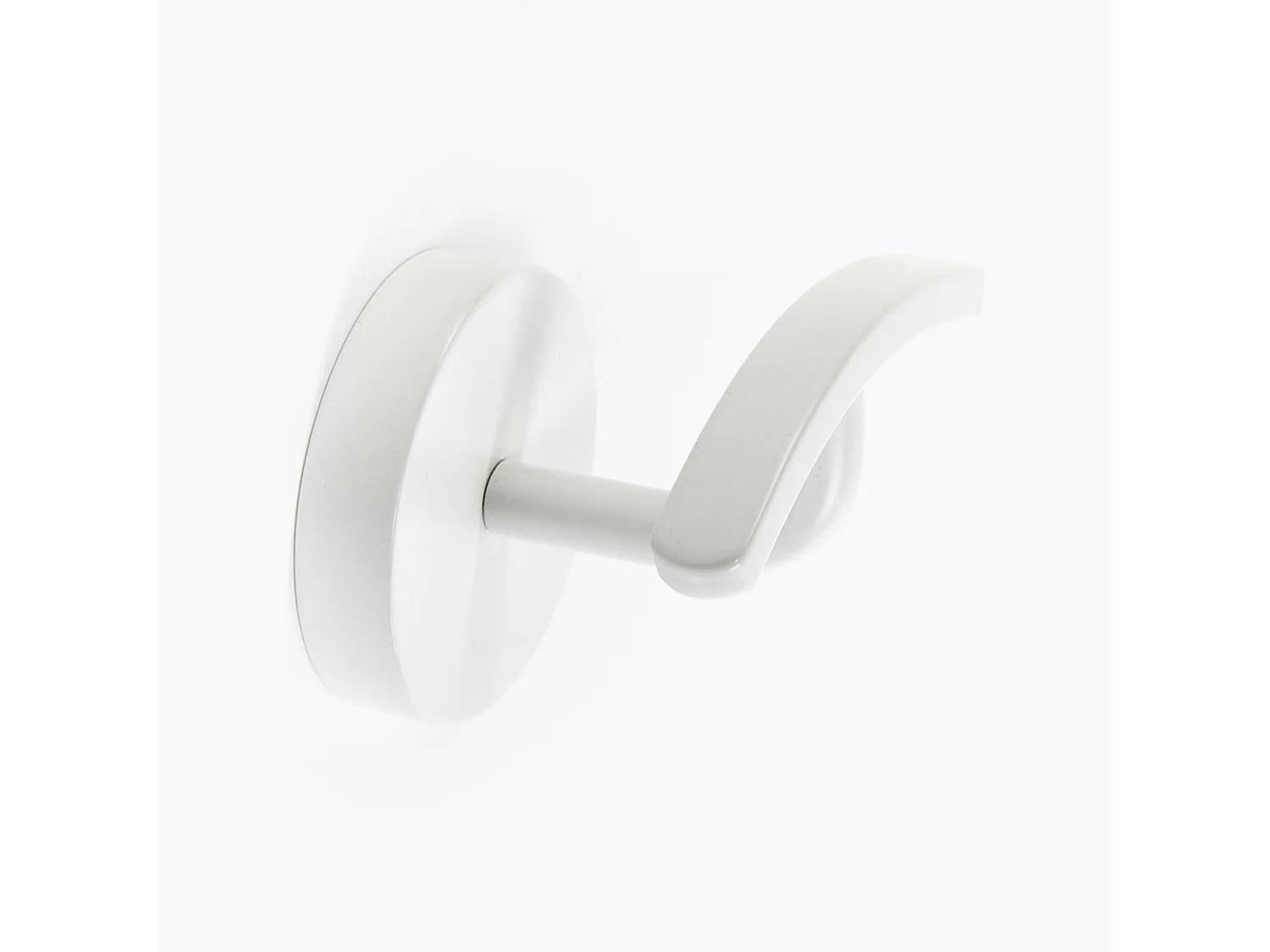 Patère à fixer blanche ou noir en inox - BATHBAZAAR