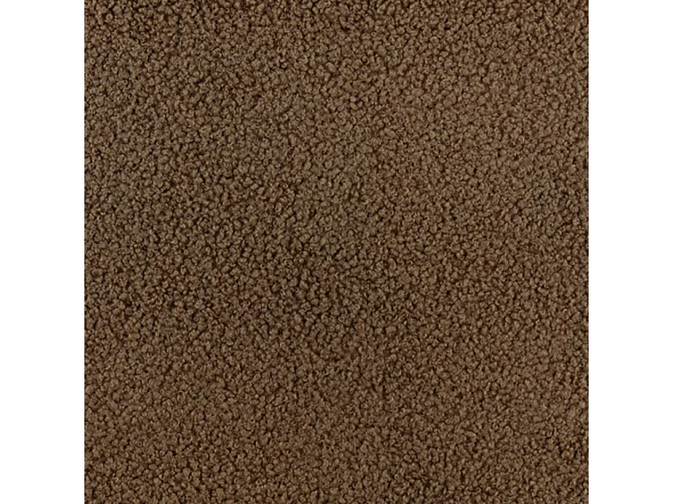 BESILIO Wolkenbed met opbergruimte en lattenbodem 160x200 Fluffy – gestoffeerd bed van bouclé-/teddystof, dikke schuimvulling – Bruin