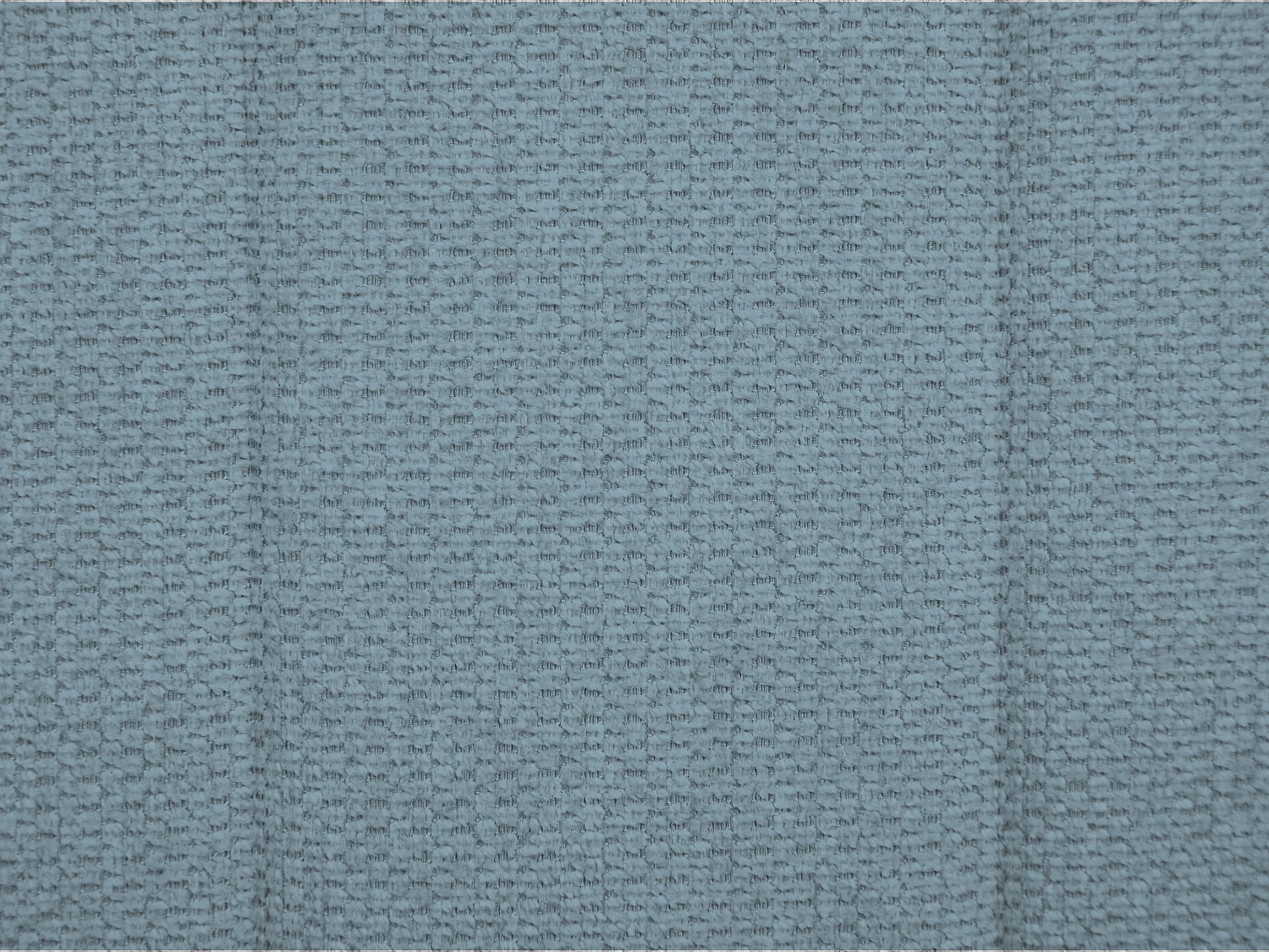 Lit 90 x 190 cm – Tissu texturé – Bleu + Matelas – MIRAVELO