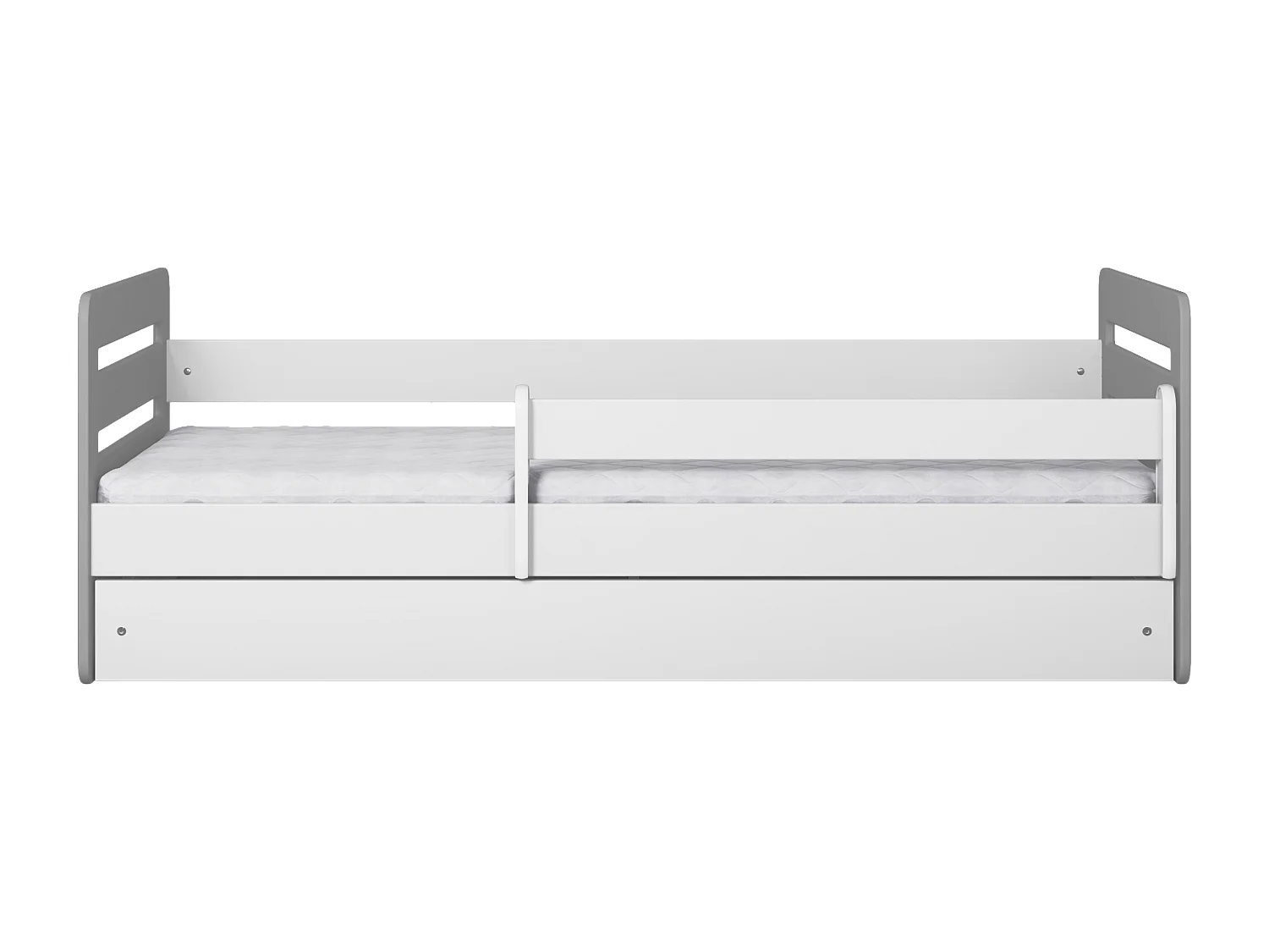 Lit enfant Tomi MIX 70x140, 80x160, 80x180 cm - Ensemble complet avec matelas et tiroir