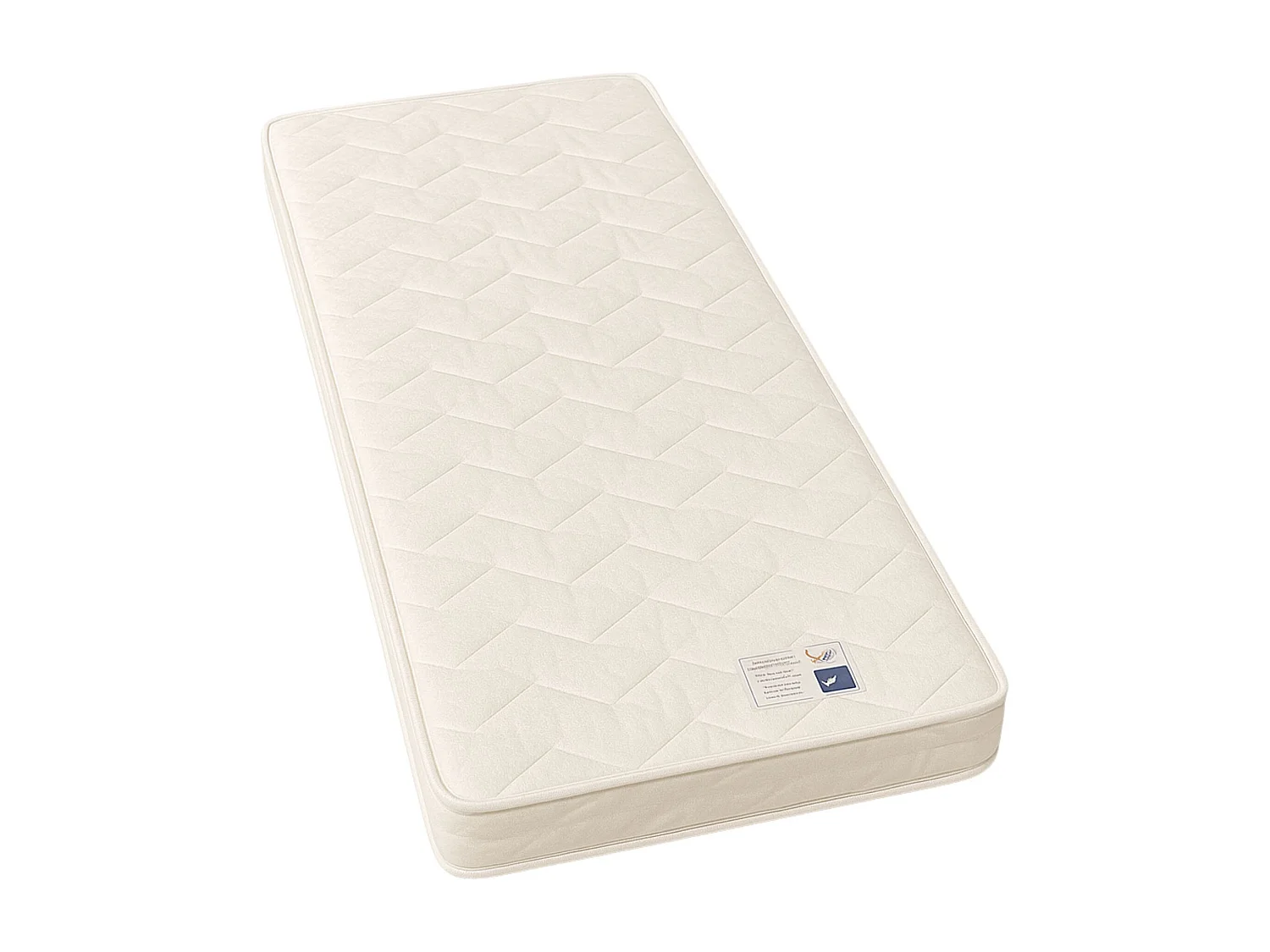 Matelas 90x200 Souple 15 cm - 7 Zones de Confort - Confort Optimal - Usage Quotidien - MATELAS FIRST