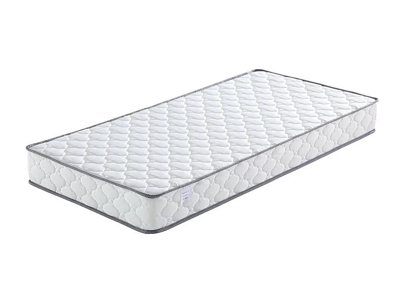 Lot de 2 Matelas 90x190 - Hauteur 18 Cm - Soutien Ferme - Mousse Haute Résilence HR 30 Kg/m3 - Rve Doux 90 190