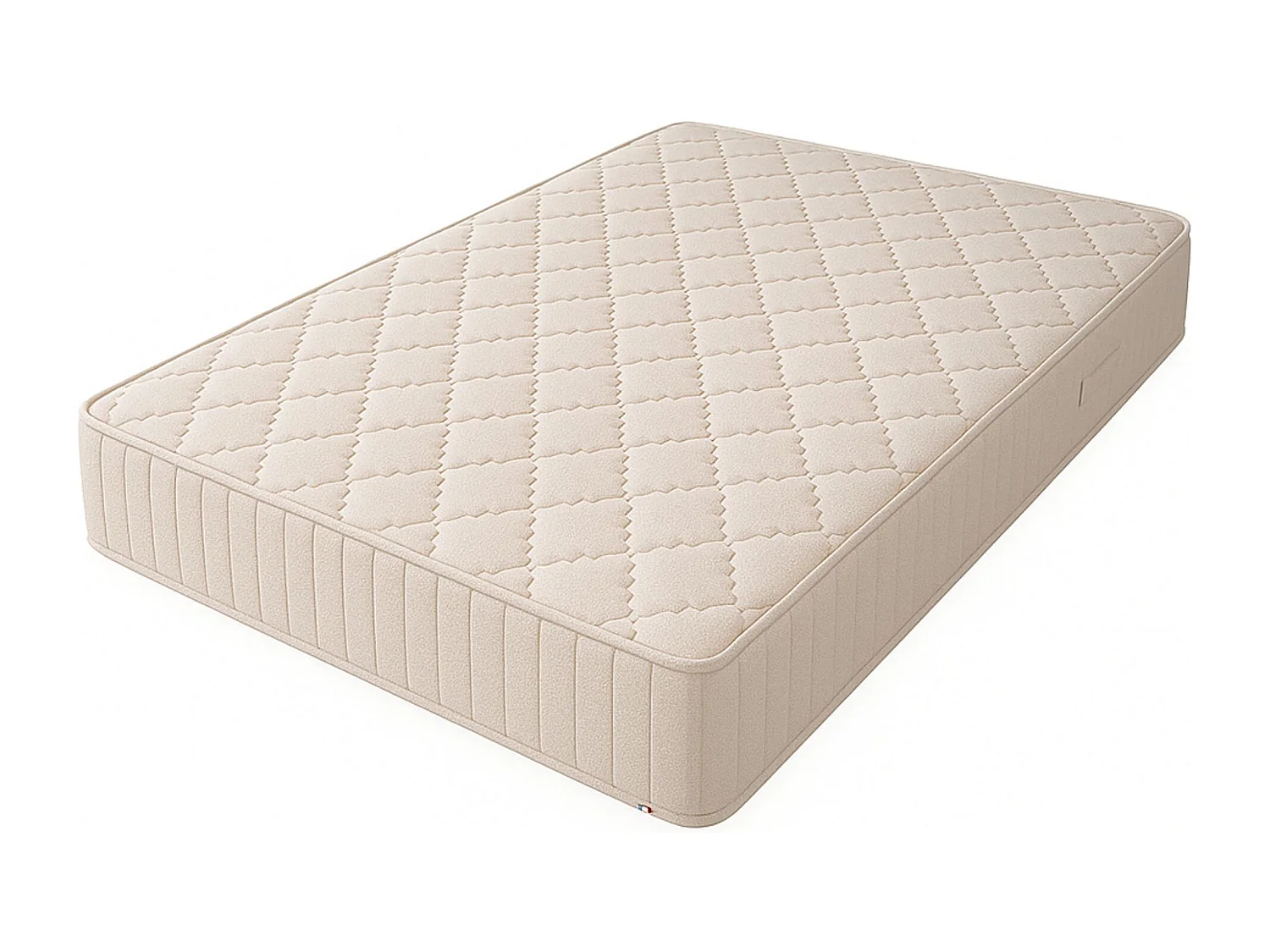 Matelas 100x200 - 15 cm - Tissu Ignifugé - Soutien Trés Ferme - Mousse Poli Lattex Indéformable - anti feu 100 200