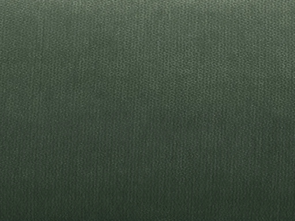 Canapé d'angle droit convertible en tissu texturé vert CARISU
